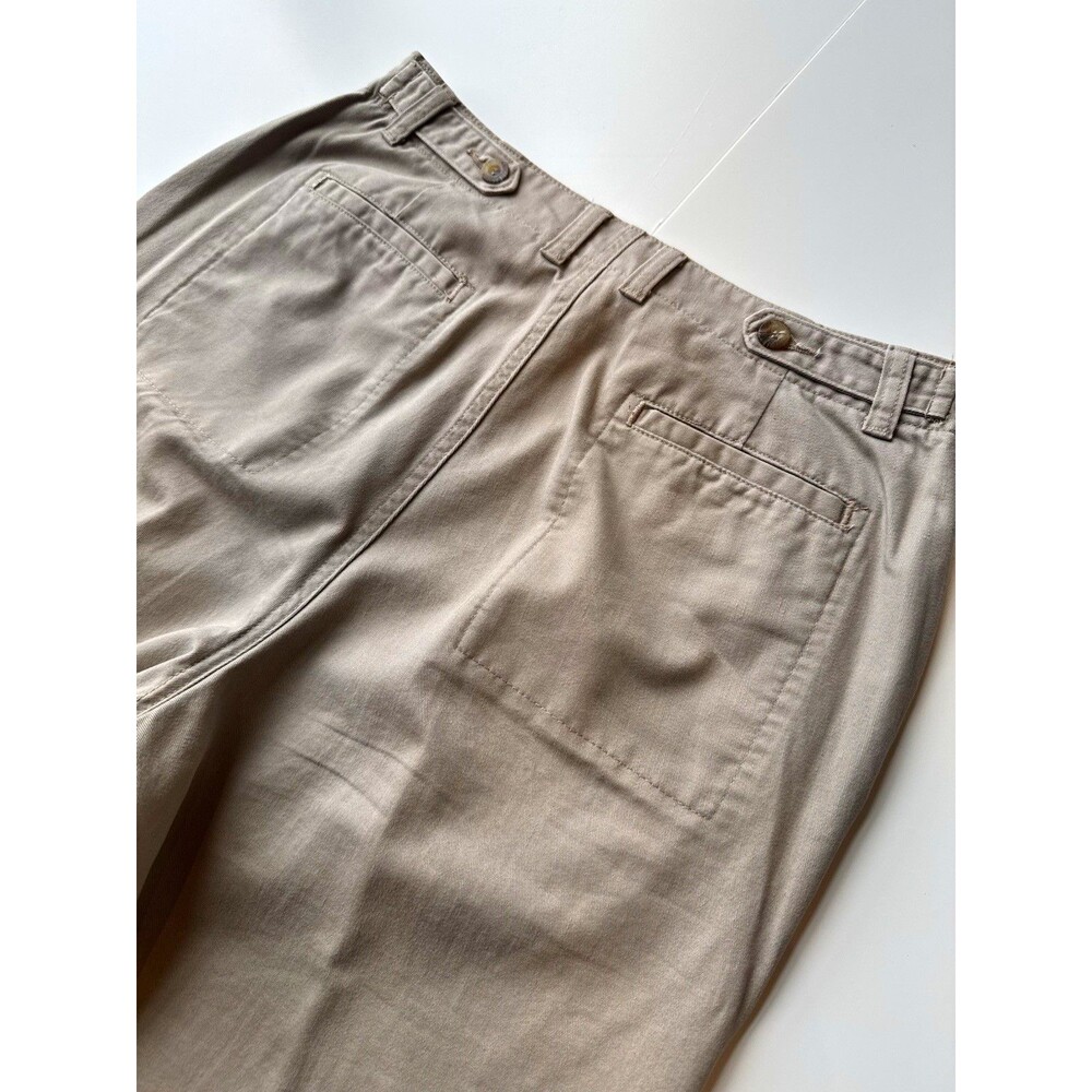 St. John's Bay Vintage 90’s Woman’s Petite 10P Beige 100% Cotton Chino Pants